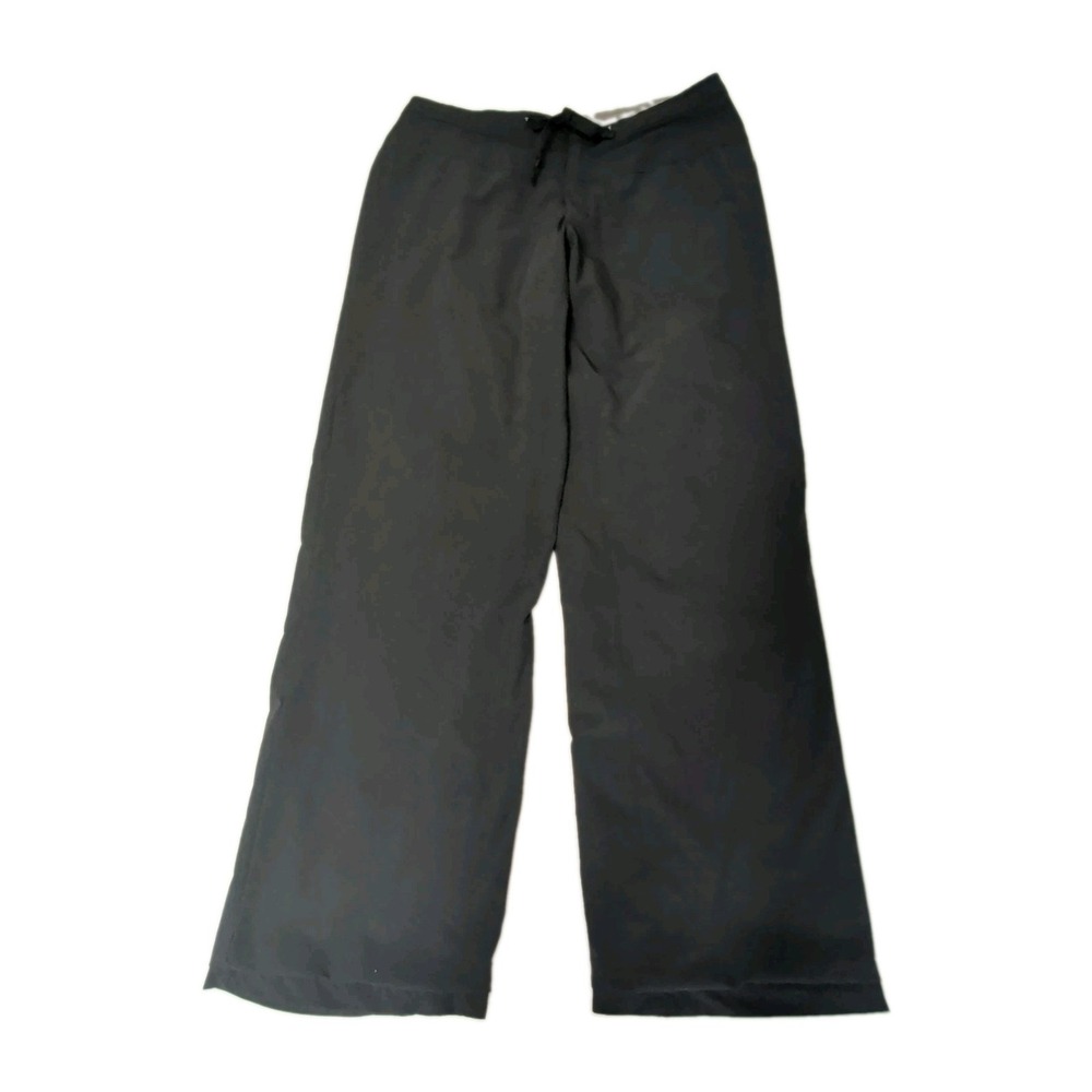 Mountain Hardwear Fleece Lined Pants Womens 10 32 Black Hiking Outdoor Camping